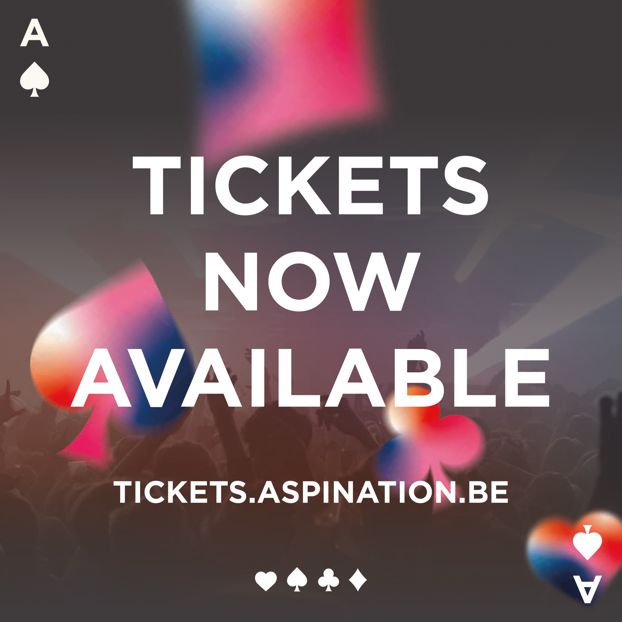 Tickets nu verkrijgbaar!